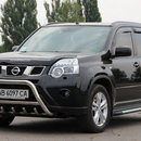 Кенгурятник з перемичкою і грилем для Nissan X-trail 2007-2010, 2010-2013