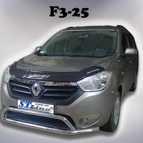 Захист переднього бампера для Renault Lodgy 2013+