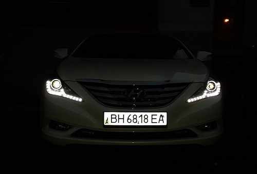 Альтернативна тюнінг оптика передні фари для Hyundai Sonata YF 2010+