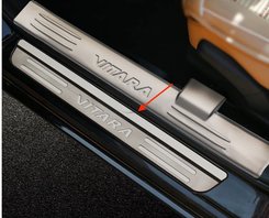 Накладки на нижні пороги нерж. 4шт. для Vitara 2015+
