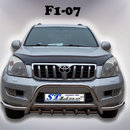 Кенгурятник з перемичкою і грилем D60 для Toyota Prado 120