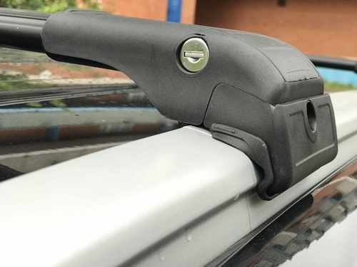 Багажник на інтегровані рейлінги Erkul WINGCARRIER V2 чорний 135см