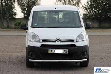 Захист переднього бампера одинарний d60 для Citroen Berlingo 2008+-