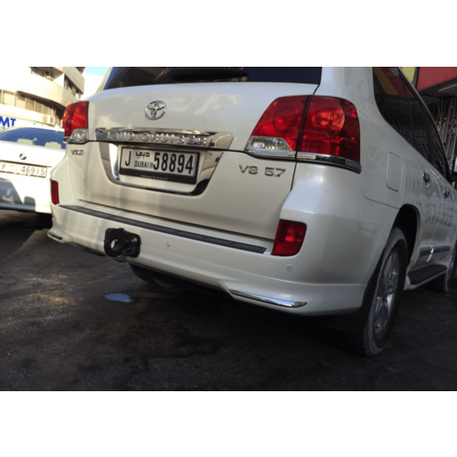Спідниця заднього бампера Toyota Land Cruiser 200 2007-2015