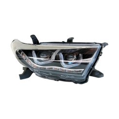 Передние светодиодные LED фары V1 для Toyota Highlander XU40 2010+
