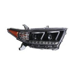 Передние светодиодные LED фары V2 HID для Toyota Highlander XU40 2010+