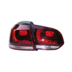 Задняя светодиодная LED оптика (R20 красная TC) для Volkswagen Golf 6 2009-2012