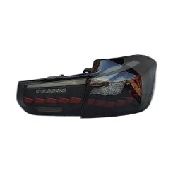 Задняя оптика LED для BMW 3 серии F30 2012-2019 стиль M4 Oled (чорна)