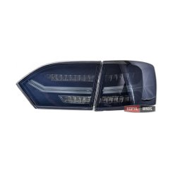 Задние светодиодные LED фонари (черные) для Volkswagen Jetta Mk6 2012-2015