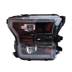 Передние фары Full LED черные YZ для Ford F150 Mk13 2015-2017