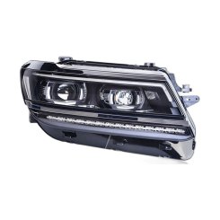 Передние фары черные   для Volkswagen Tiguan L USA AD1 2016-2020