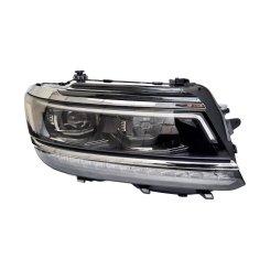 Передние фары черные Full LED для Volkswagen Tiguan L USA AD1 2016-2020