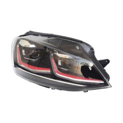 Передние фары FULL LED тюнинг TLZ стиль GTI 7.5 для Volkswagen Golf 7 2014-2017
