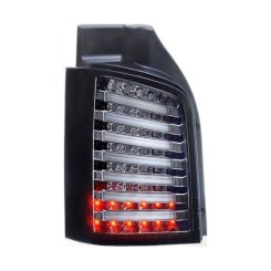 Задние фонари хром LED tube для Volkswagen T5 2003-2015
