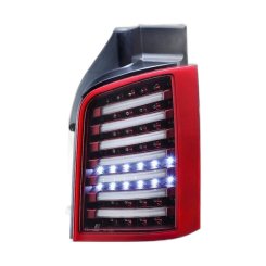 Задние фонари красные LED tube для Volkswagen T5 2003-2015