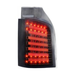 Задние фонари хром тоновані LED tube для Volkswagen T5 2003-2015