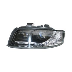 Передні ліхтарі до Audi A4 B6 2001- чорні