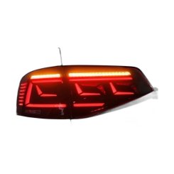 Задние светодиодные LED фонари (черные) для Volkswagen Jetta Mk6 2015-2019