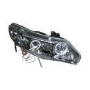 Передние фары хром для Honda Civic USA 2006-2012