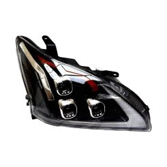 Передние фары Full LED черные RP для Lexus RX350 2003+