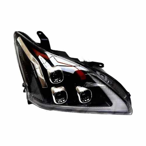 Передние фары Full LED черные RP для Lexus RX350 2003+