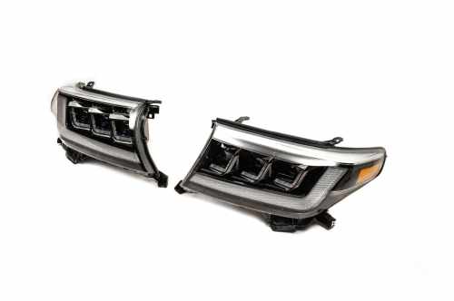 Передні фари 2007-2014 Toyota Land Cruiser 200 2007-2021, Bugatti, 1234 Upgrade