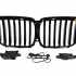 Ніздрі 1 Bar LED (чорний глянець) BMW X5 G05 2019-2022, GBT — фото 9