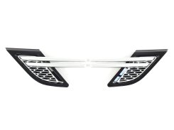 Зябра в крила Range Rover Sport 2014–2017 рік silver grill