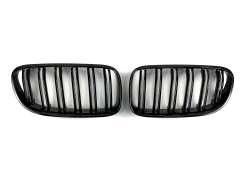 Решітка радіатора ніздрі BMW 3 Series E92/E93 2010–2013 рік Чорний Глянець