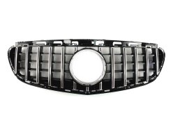 Решетка радиатора Mercedes E-Class W212 2013–2016 GT Chrome Black
