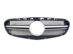 Решетка радиатора Mercedes E-Class W212 2013–2016 рік (AMG Matte Silver)