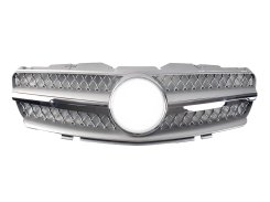 Грати радиатора Silver SL для Mercedes-Benz SL-Class R230 2001–2006