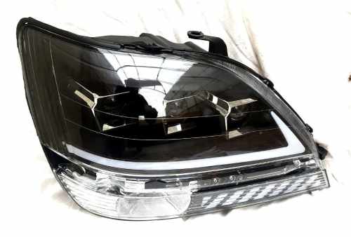 Передние фары Full LED черные RP для Lexus RX300 1998+