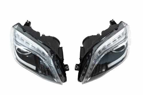 Передні світлодіодні фари Mercedes GLK class X204 2012-2015, GBT (2 шт)