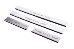 Накладки на пороги Range Rover Sport 2005-2013, нержавіюча сталь, Carmos (4 шт)