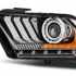 Передні фари чорні для Ford Mustang Mk5 2010-2015 — фото 1