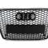 Передня решітка RSQ-Style Audi Q7 2005-2015, чорна з хромом, GT Tuning — фото 5