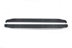 Бокові пороги Erkul Fullmond Mercedes Vito W639 2004-2015, Long/ExtraLong, алюміній (2 шт)
