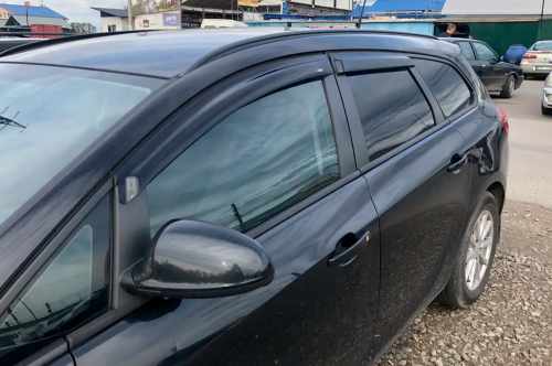 Вітровики Opel Astra H 2004-2013, хетчбек, HIC (4 шт)