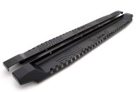 Боковые пороги Dakar V1 без LED (2 шт, металл) для Isuzu D-Max 2002-2011 рр