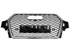 Решетка радиатора Black Silver (в стиле RSQ7) для Audi Q7 4M 2015–2020