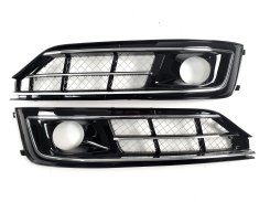 Решетки в бампер Audi A8 D4 14-17г For ACC в стиле w12