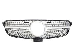 Решетка радиатора Mercedes GLE-Class W166 2015–2018 Diamond Silver