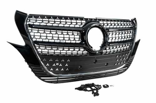 Передня решітка AMG-Line Mercedes Vito/V-class W447 2024+, GBT
