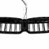 Ніздрі M-Look LED (чорний глянець) BMW 3 серія G20/G21 2022+, GBT — фото 3