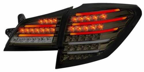 Задні ліхтарі світлодіодні LED тонированый хром BR9 для Subaru Outback 2009-2014