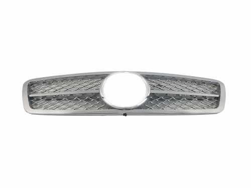 Решітка радіатора Silver SL для Mercedes-Benz C-Class W203 2000–2007