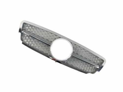 Решітка радіатора Silver SL для Mercedes-Benz C-Class W203 2000–2007