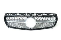 Решетка радиатора Mercedes A-Class W176 2012–2015 Diamond Silver