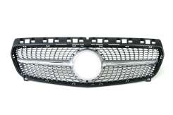 Решітка радіатора Mercedes A-Class W176 2012–2015 Diamond Silver